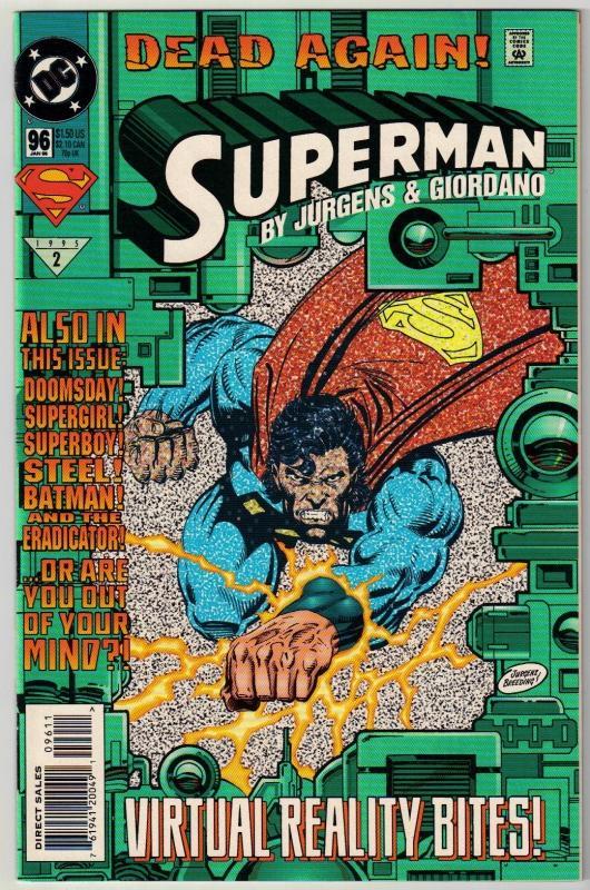 Superman #96 comic book mint 9.8
