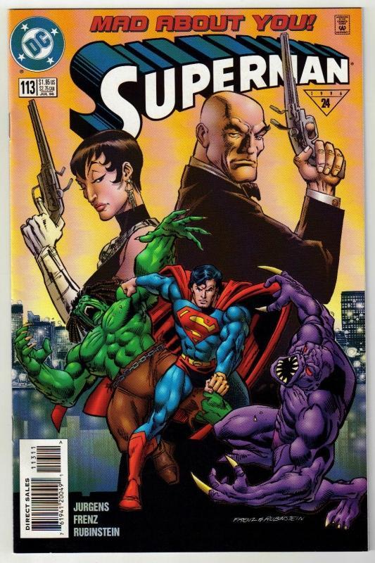 Superman #113 comic book mint 9.8