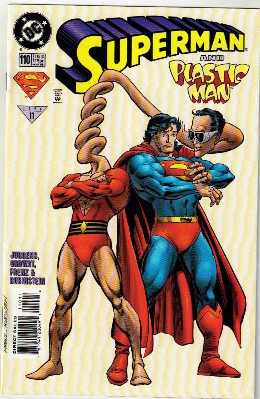Superman #110 comic book mint 9.8