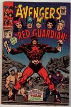 Avengers #43 featuring Red Guardian comic book ver good 4.0