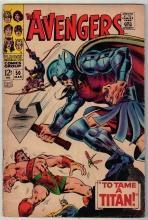 Avengers #50 comic book very good 4.0