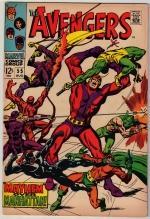 Avengers #55 comic book good/very good 3.0