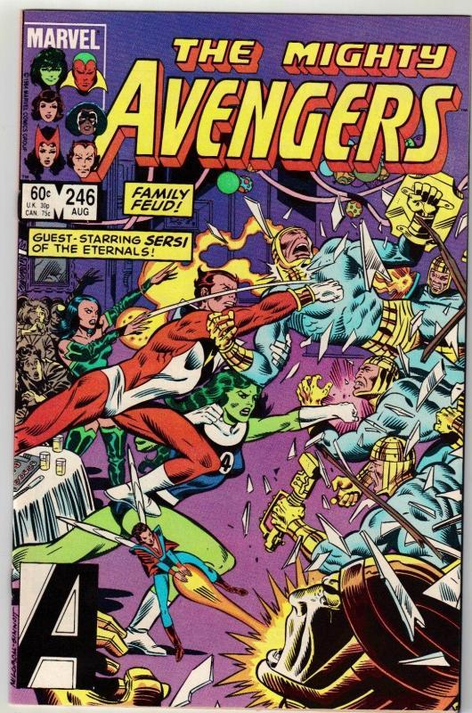 Avengers #246 comic book mint 9.8