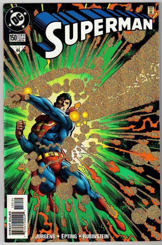Superman #150 comic book near mint 9.4