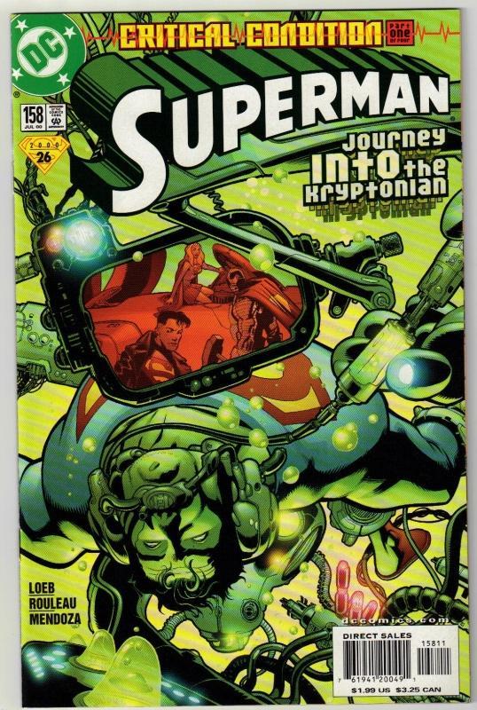 Superman #158 comic book mint 9.8