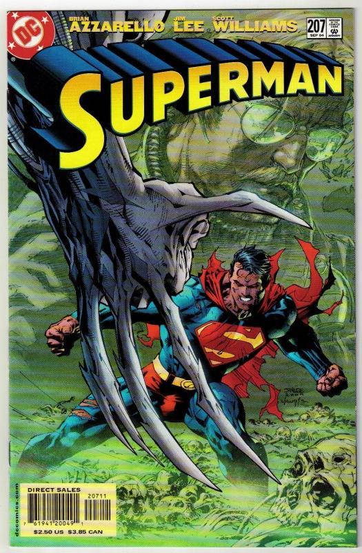 Superman #207 comic book near mint 9.4