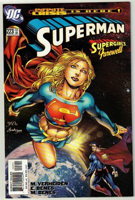Superman #223 comic book mint 9.8