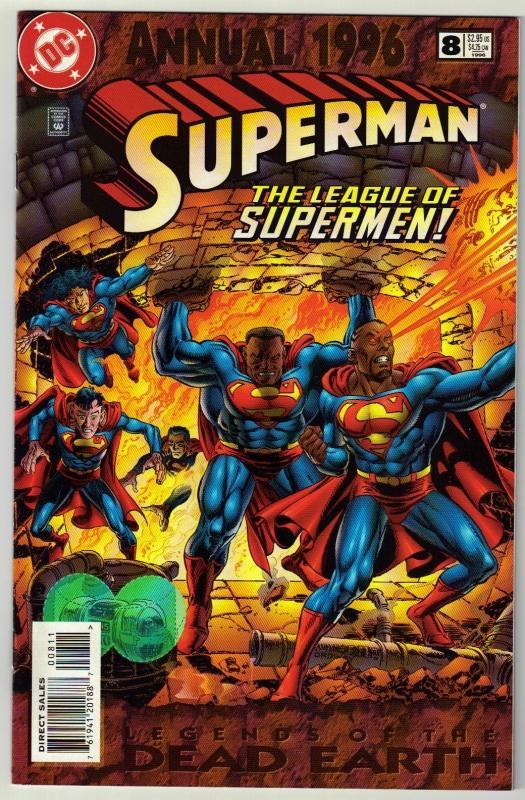 Superman Annual #8 comic book mint 9.8