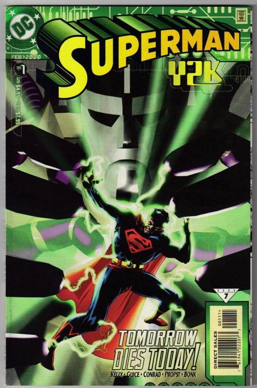 Superman Y2K comic book mint 9.8
