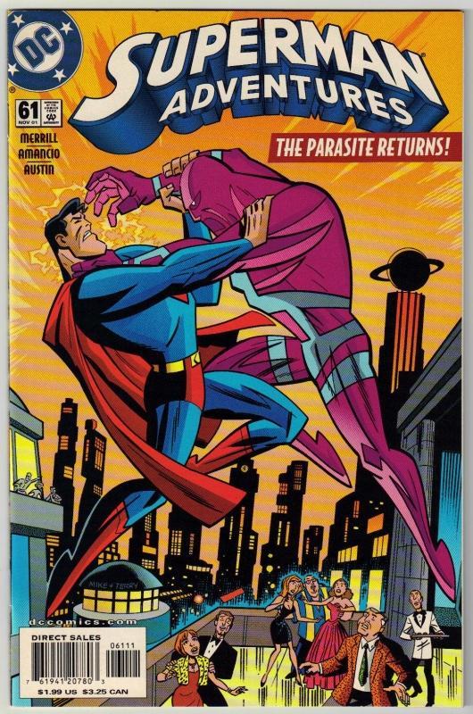 Superman Adventures #61 comic book mint 9.8