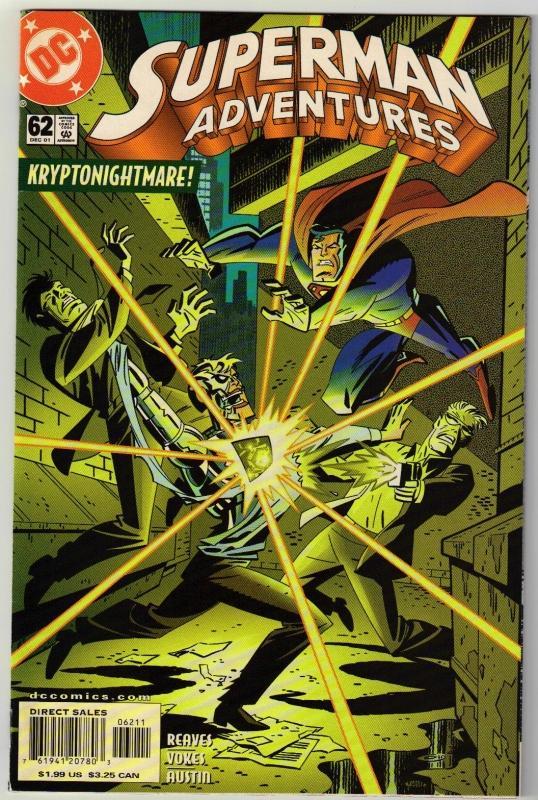 Superman Adventures #62 comic book mint 9.8