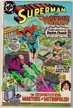 Superman and Wonder Woman Radio Shack issue very fine 8.0