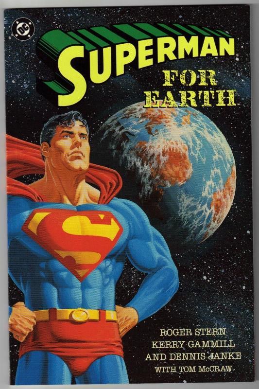 Superman For Earth comic book mint 9.8