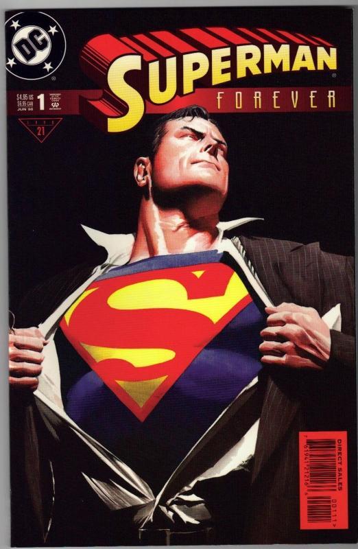 Superman Forever #1 comic book mint 9.8