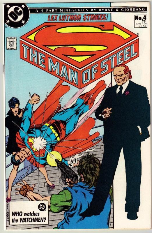 The Man of Steel #4 comic book near mint 9.4