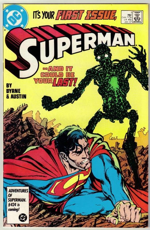 Superman #1 comic book mint 9.8