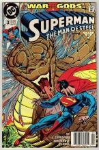 Superman The Man of Steel #3 comic book mint 9.8