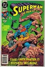 Superman The Man of Steel #17 comic book near mint 9.4