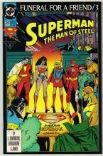Superman The Man of Steel #20 comic book near mint 9.4