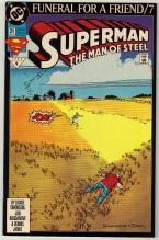 Superman The Man of Steel #21 comic book near mint 9.4