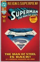 Superman The Man of Steel #22 comic book near mint 9.4