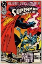 Superman The Man of Steel #24 comic book near mint 9.4
