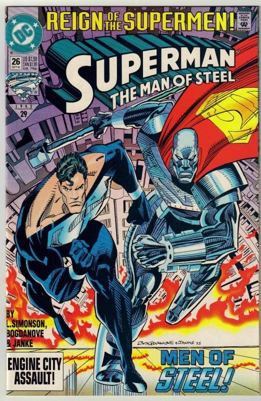 Superman The Man of Steel #26 comic book mint 9.8