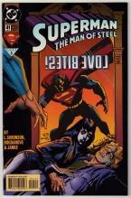 Superman The Man of Steel #41 comic book near mint 9.4