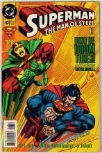 Superman The Man of Steel #43 comic book near mint 9.4