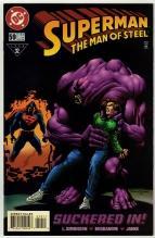 Superman The Man of Steel #59 comic book near mint 9.4