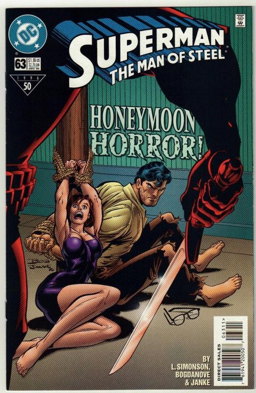 Superman The Man of Steel #63 comic book near mint 9.4