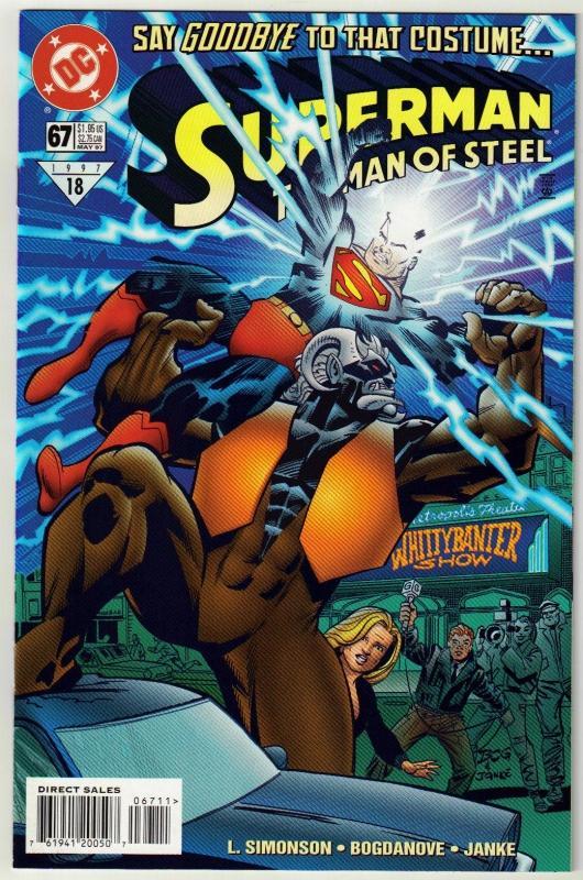 Superman The Man of Steel #67 comic book mint 9.8