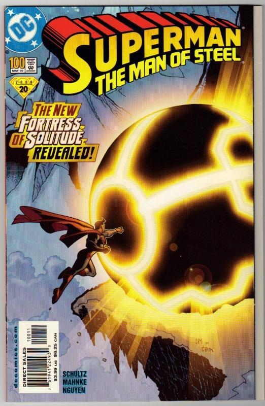 Superman The Man of Steel #100 comic book mint 9.8