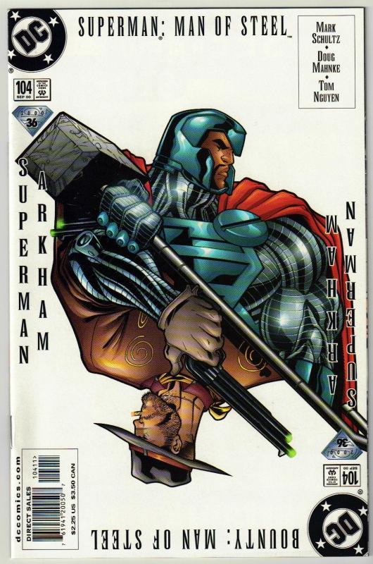 Superman The Man of Steel #104 comic book mint 9.8