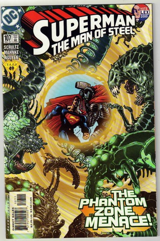 Superman The Man of Steel #107 comic book mint 9.8