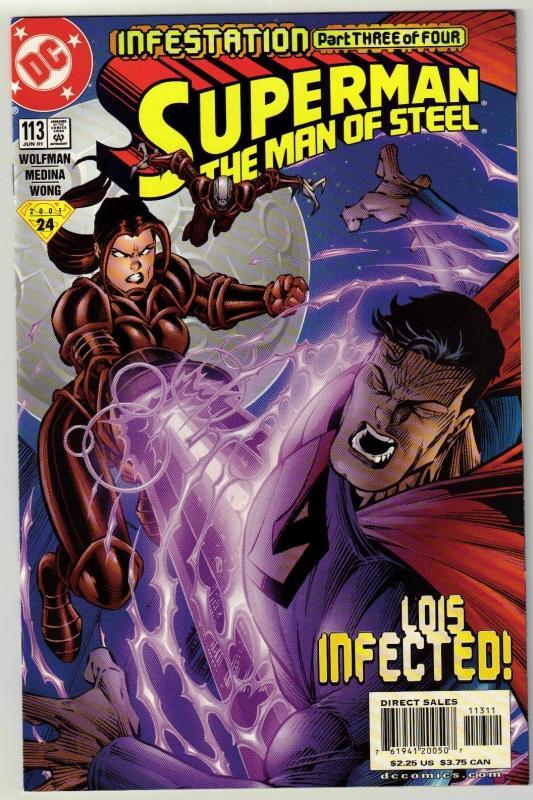 Superman The Man of Steel #113 comic book mint 9.8