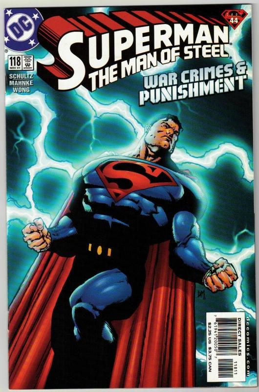 Superman The Man of Steel #118 comic book mint 9.8