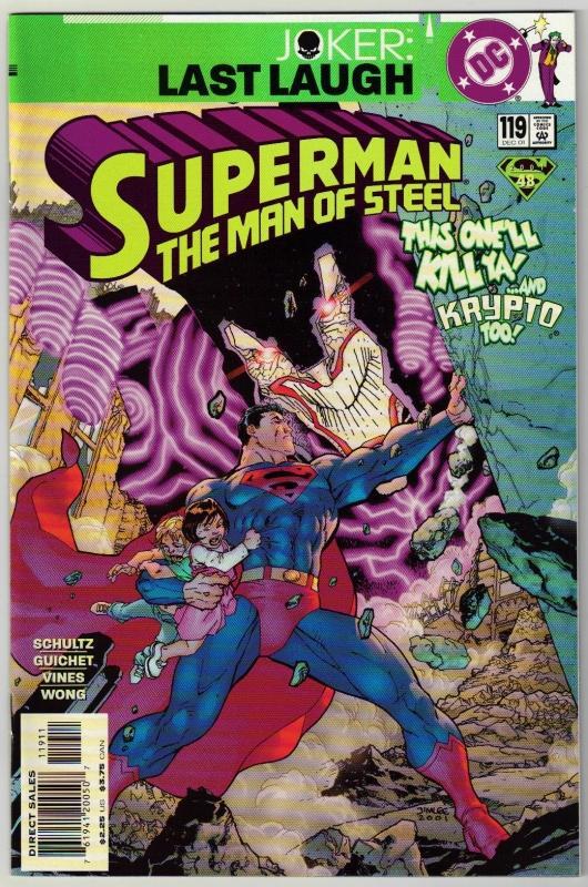 Superman The Man of Steel #119 comic book mint 9.8