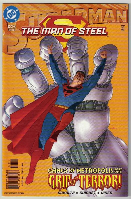 Superman The Man of Steel #123 comic book mint 9.8