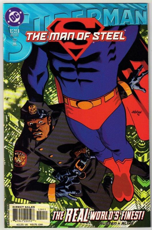 Superman The Man of Steel #129 comic book mint 9.8