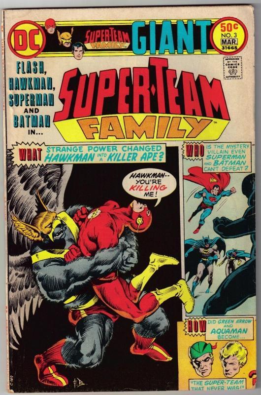 Super-team Family #3 comic book fine 6.0