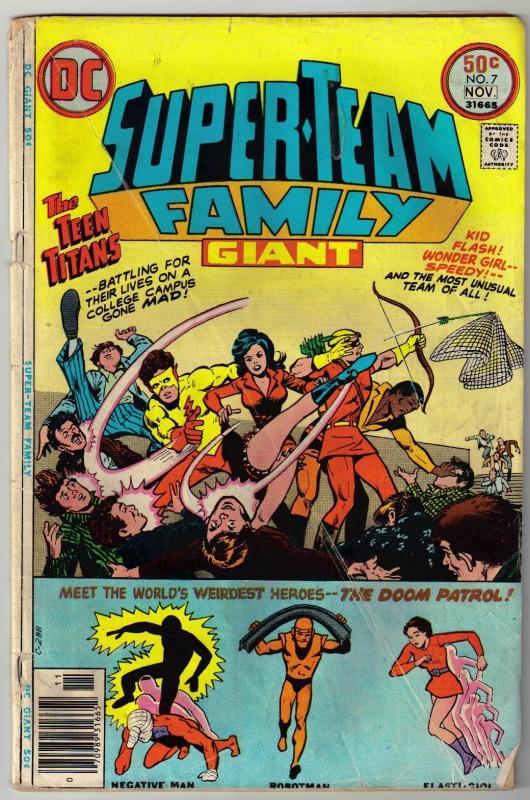 Super-team Family #7 comic book good/very good 3.0