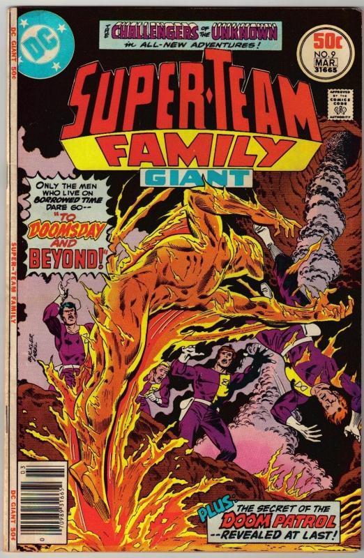 Super-team Family #9 comic book fine 6.0