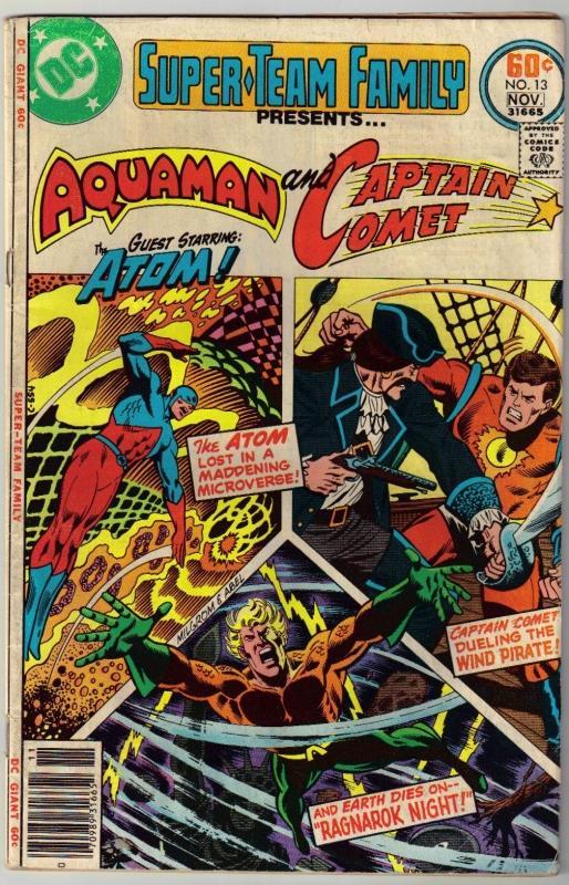 Super-team Family #13 comic book very good 4.0