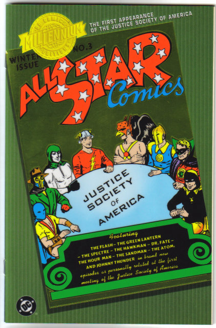 Millenium edition of All Star Comics #3 nm 9.4