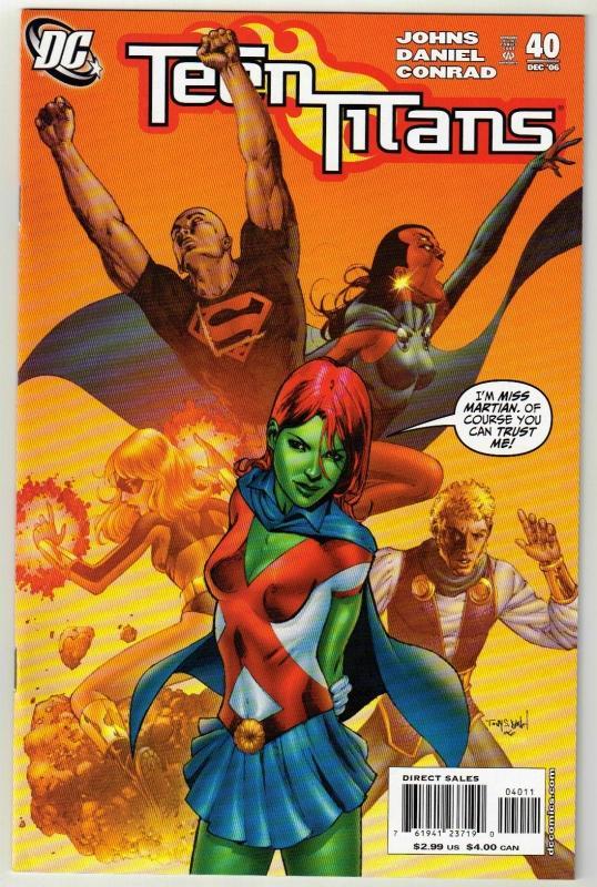 Teen Titans #40 comic book mint 9.8
