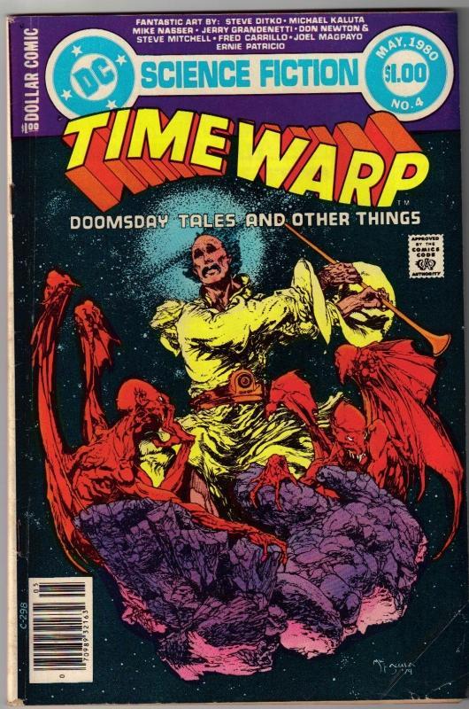 Time Warp #4 comic book very good 4.0