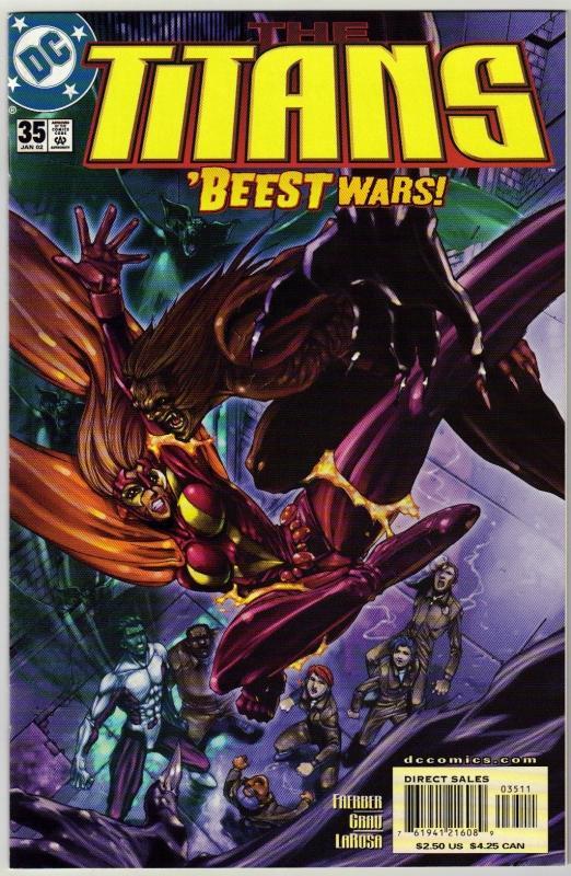 Titans #35 comic book near mint 9.4