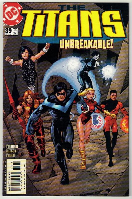 Titans #39 comic book mint 9.8