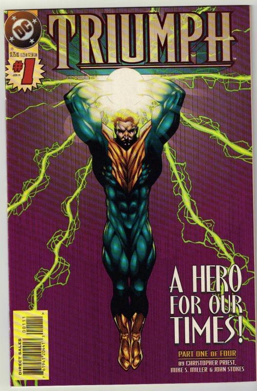 Triumph #1 comic book near mint 9.4